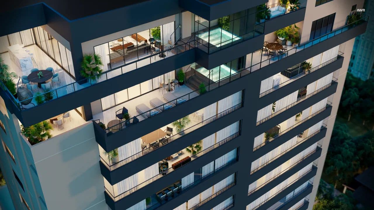 Penthouse Cobertura de Luxo à Venda no Imperador Iskandar Lourenzzo – 486 m² com Piscina Privativa