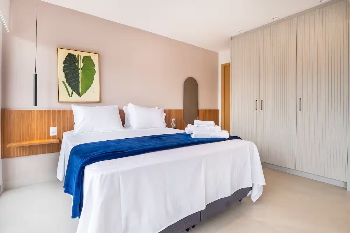 Studio Mobiliado e Decorado à Venda no Opus Gyro Vaca Brava | 49m² | Vista para o Buena Vista Shopping | Rentabilidade Airbnb