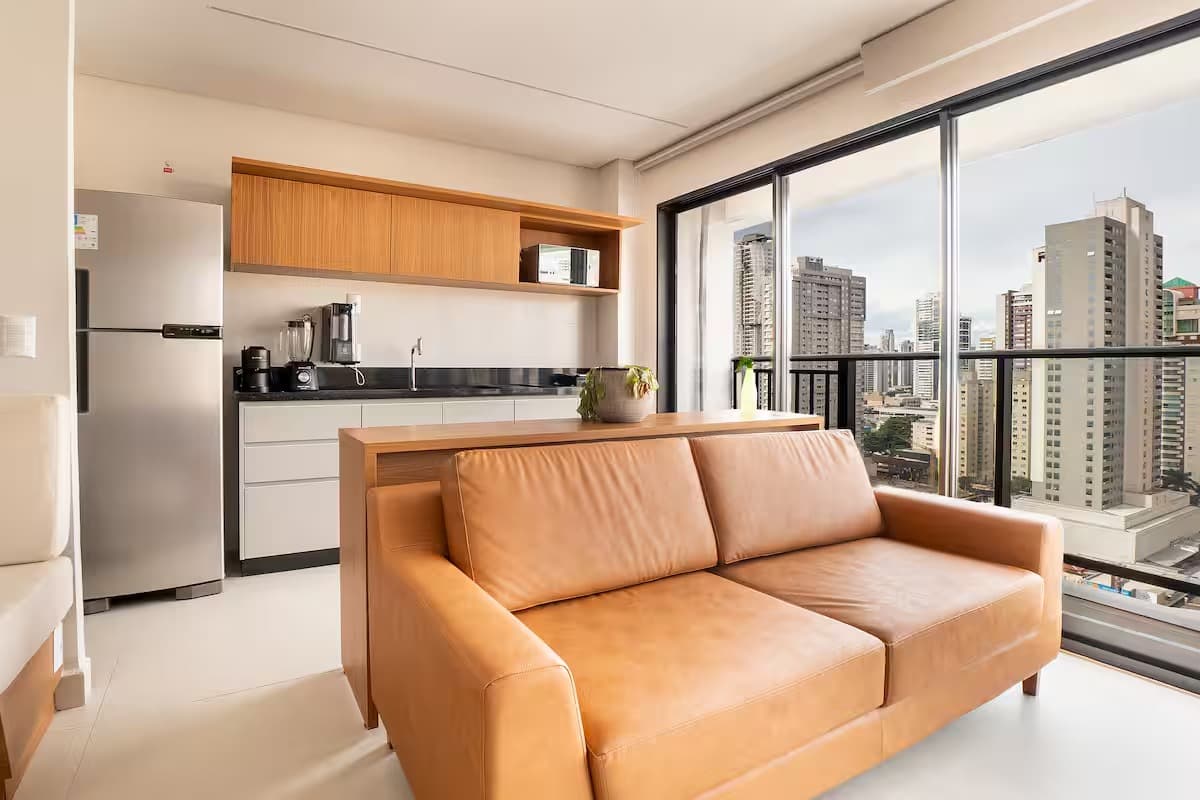 Studio Mobiliado e Decorado à Venda no Opus Gyro Vaca Brava | 49m² | Vista para o Buena Vista Shopping | Rentabilidade Airbnb